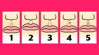 Khoảng cách từ mũi đến môi trên của bạn giống hình nào nhất?